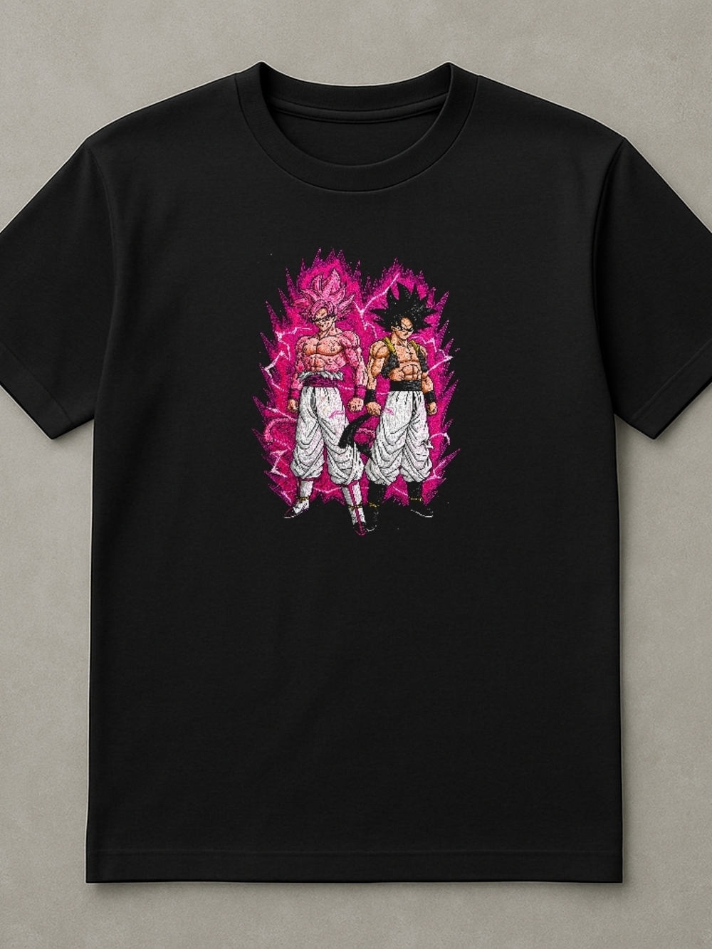"Urban Stitch Tees" Unisex T-shirt Black Color Embroid Design